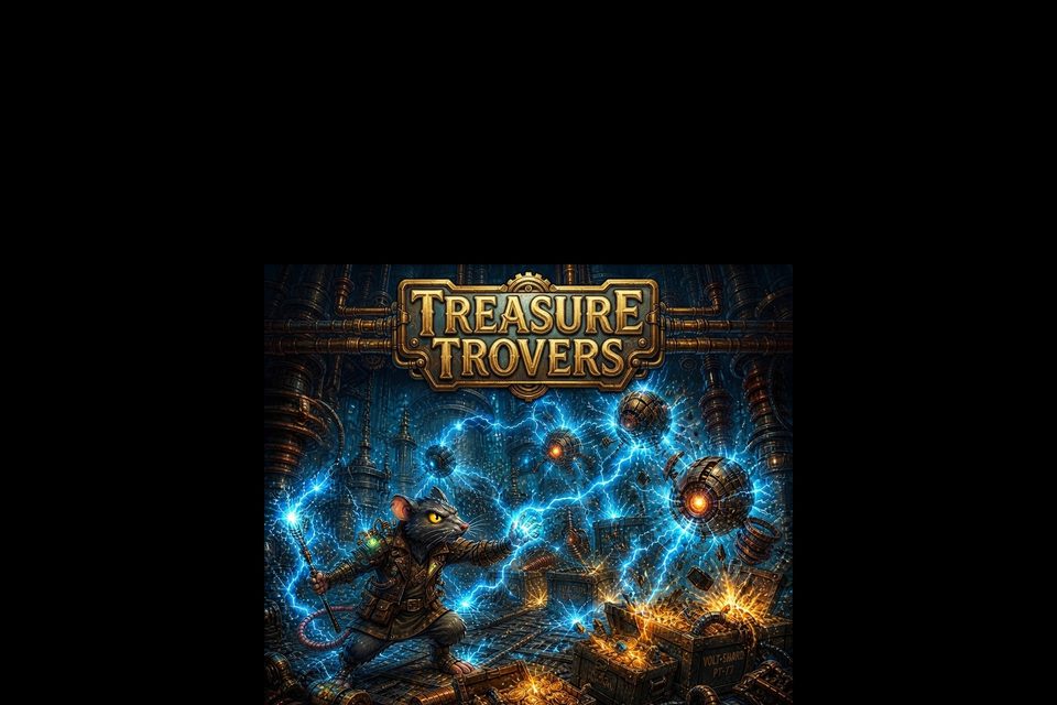 Treasure Trove glowing in the keep