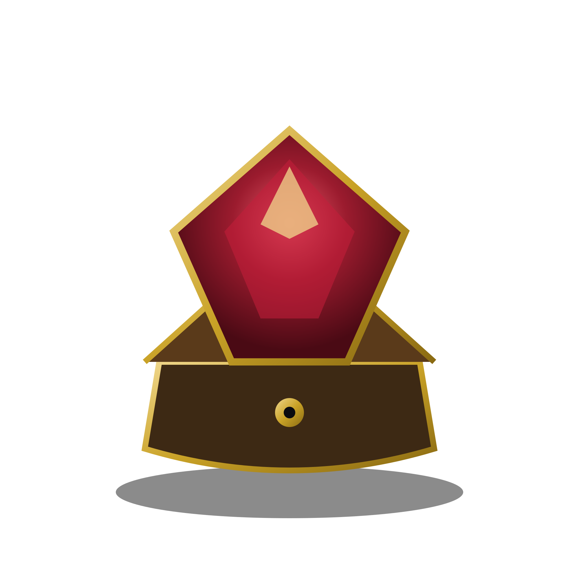 Ruby Chest Sticker